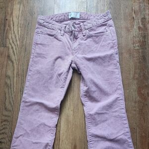 GAP Mauve Straight-Leg Pants